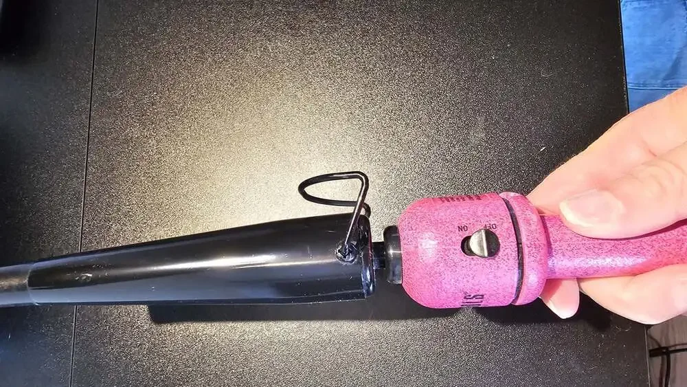 Hot Tools Pink Professional Tapered Curling Wand